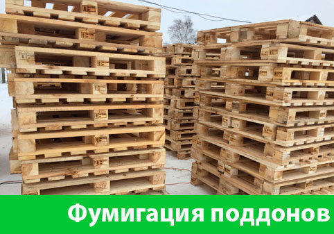 Фумигация поддонов в городе Курск
